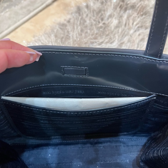 Kate Spade Sam Icon Gingham Sequin Small Tote - Picture 5 of 5